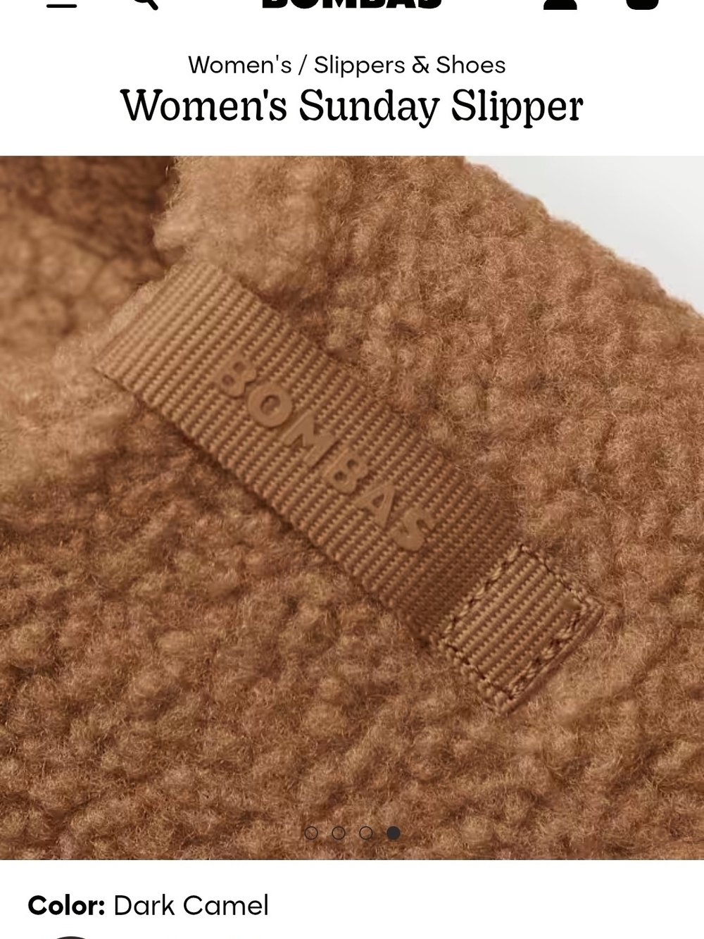 Bombas Dark Camel Teddy Jacket